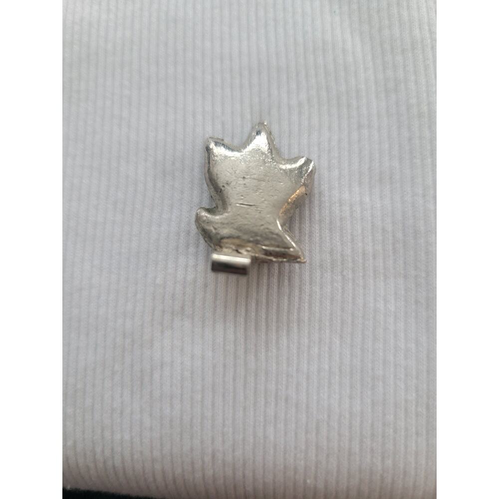 Vintage Dress Clip Silver Tone Detailed Pretty Giardnetti - Picture 4 of 6